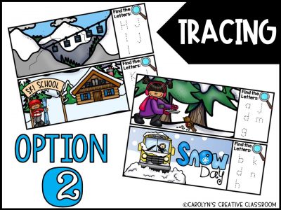 I Spy Alphabet Letters – January Edition [Winter Theme]