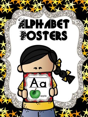 Alphabet Posters - Movie or Hollywood Theme