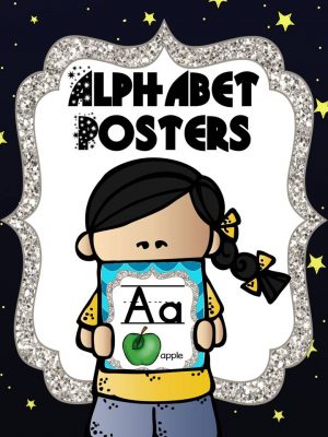 Alphabet Posters - Space Theme