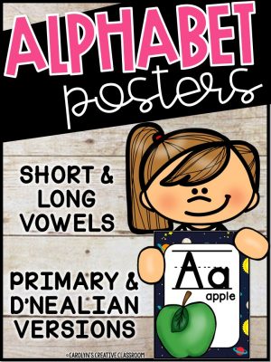 Space Alphabet Posters - Space Decor (Set #2)