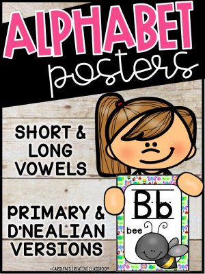 Bug and Insect Alphabet Posters - Bug and Insect Decor