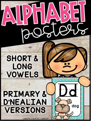 Tropical Flamingo Alphabet Posters - Tropical Flamingo Decor