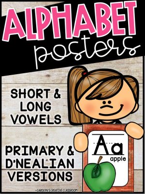 Rustic Farmhouse Alphabet Posters - Rustic Farmhouse Decor