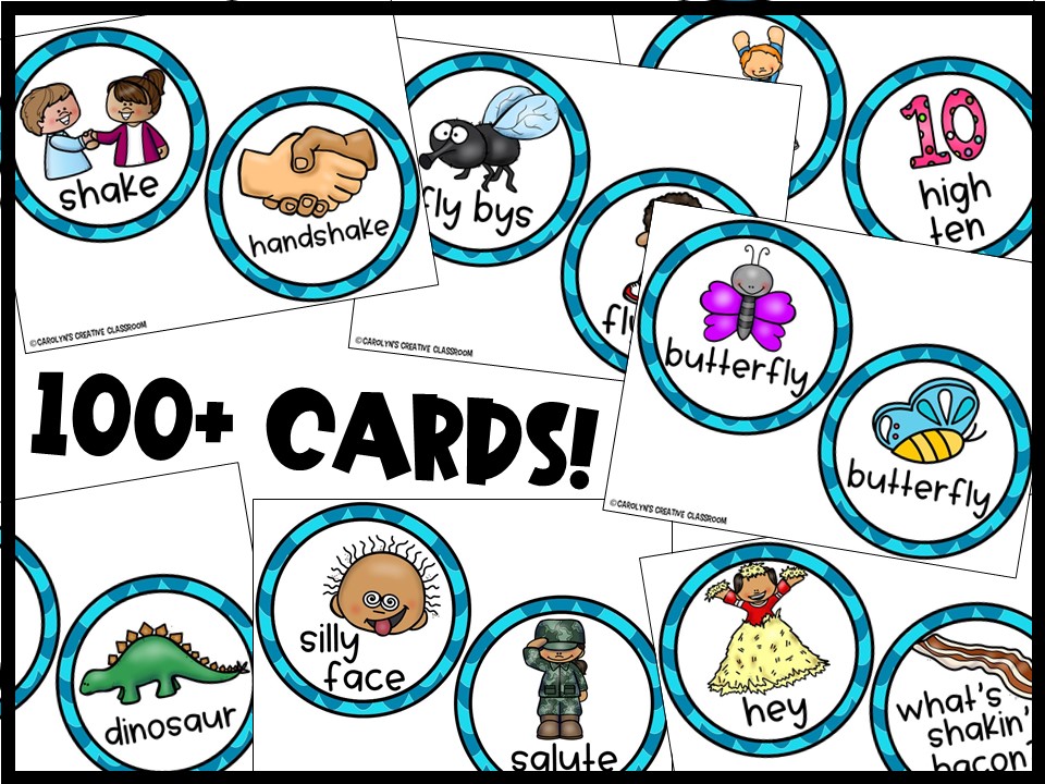 Editable Morning Greetings Choices - Greeting Signs Ocean Waves (Set #1) - Image 5