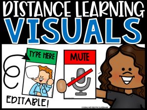 Distance Learning Visuals and Rules | Digital Learning Expectations