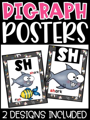 Unicorn Digraph Posters - Sound Wall Digraphs