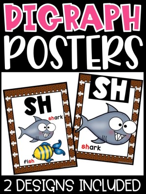 Sports Digraph Posters - Sound Wall Digraphs