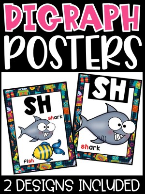 Robot Digraph Posters - Sound Wall Digraphs