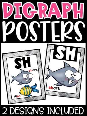 Modern Farmhouse Digraph Posters - Sound Wall Digraphs