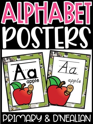 Alphabet Posters - Lemur Décor