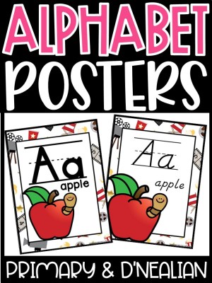 Alphabet Posters - Hollywood 1 Décor