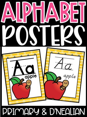 Alphabet Posters - Nautical 2 Décor