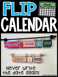 Flip Calendar Freebie Use With Magnetic Curtain Rod Flip Calendar Freebie Use With Magnetic Curtain Rod