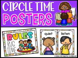 Carpet Rules Posters | Circle Time Rules Posters [Woodland 2]
