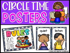 Carpet Rules Posters | Circle Time Rules Posters [Winter Animals]