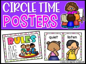 Carpet Rules Posters | Circle Time Rules Posters [Watermelon 1]