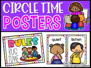 Carpet Rules Posters | Circle Time Rules Posters [Stars]