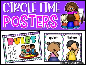 Carpet Rules Posters | Circle Time Rules Posters [Peacock]