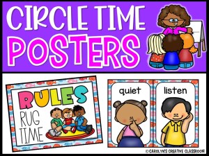Carpet Rules Posters | Circle Time Rules Posters [Ocean 4]