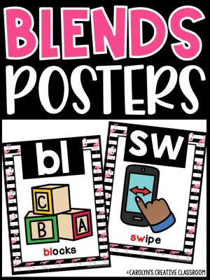 Tropical Flamingo 2 Blends Posters - Sound Wall Blends