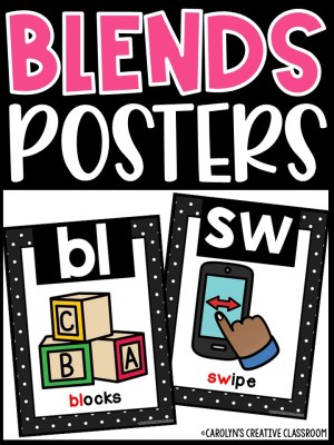 Polka Black and White 2 Blends Posters - Sound Wall Blends