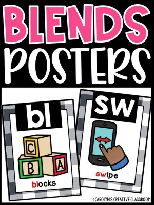 Plaid Navy Blends Posters - Sound Wall Blends