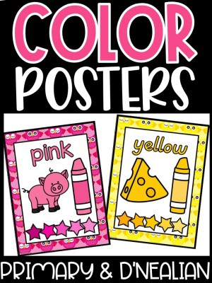 Owl 3 Color Posters | Classroom Decor