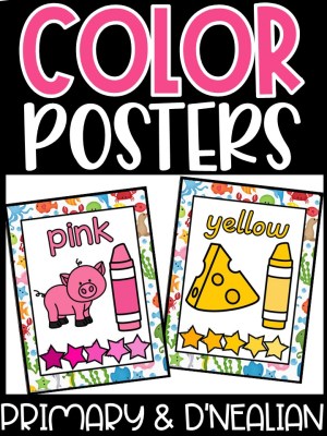 Ocean 3 Color Posters | Classroom Decor