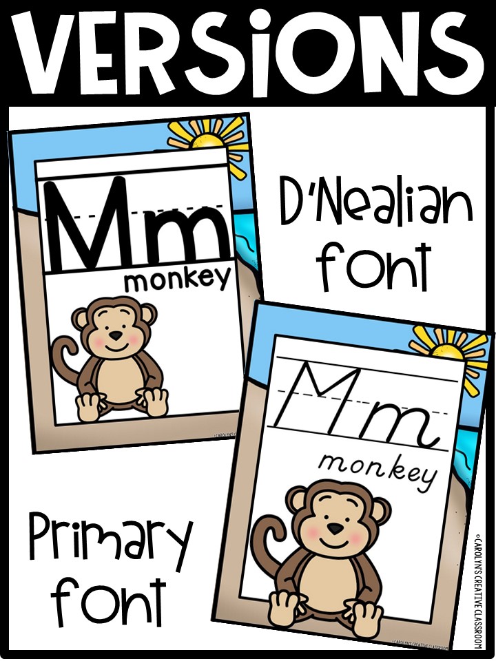 Alphabet Posters - Beach Décor - Image 2