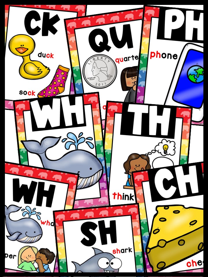 Hippo Digraph Posters - Sound Wall Digraphs - Image 2