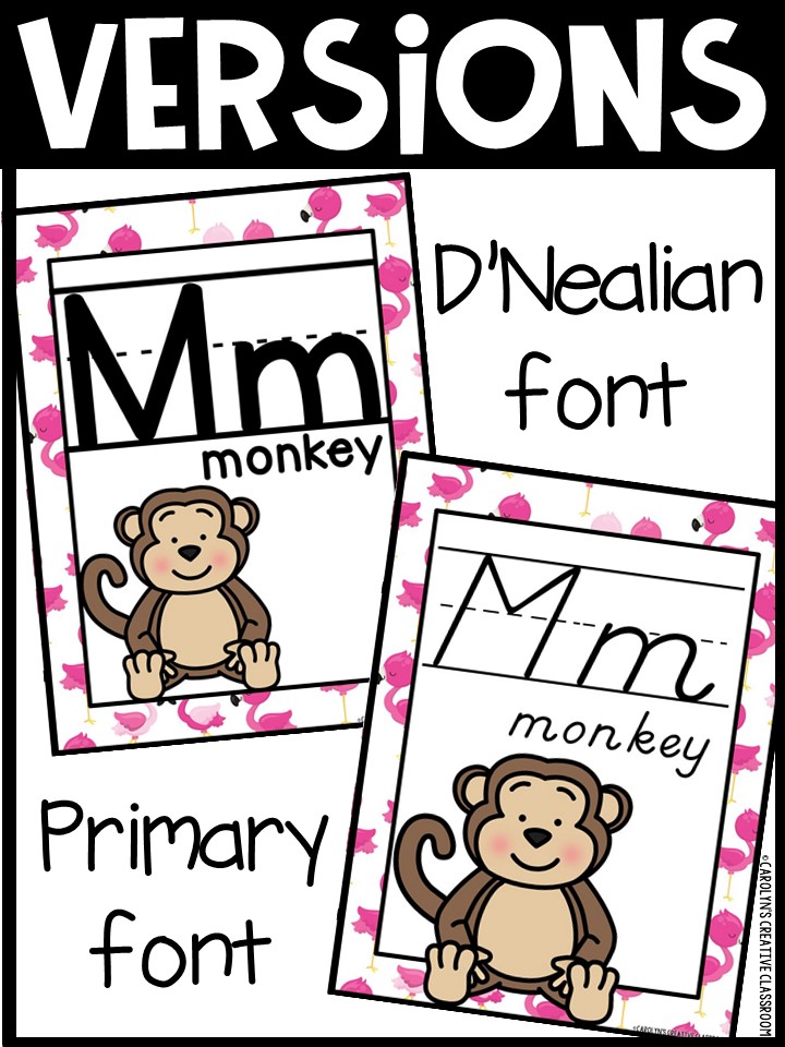 Alphabet Posters - Flamingo 3 Décor - Image 2