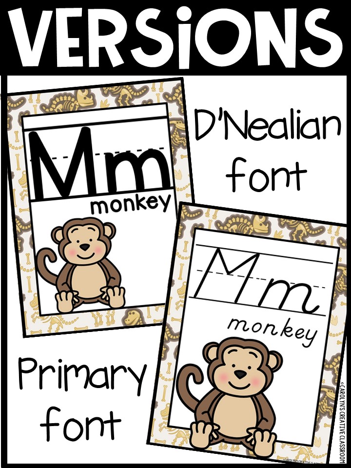 Alphabet Posters - Dinosaur 2 Décor - Image 2