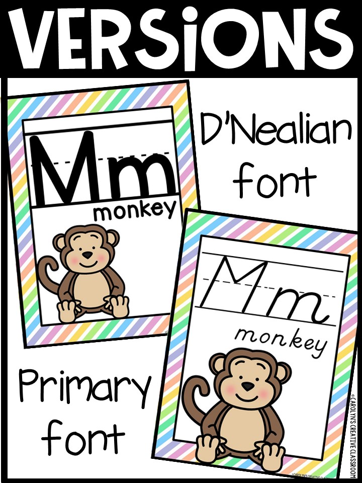 Alphabet Posters - Pastel 3 Décor - Image 2