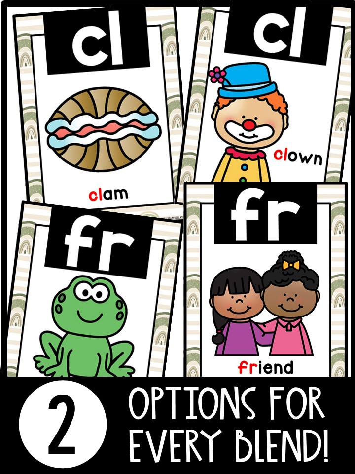 Boho Rainbow 2 Blends Posters - Sound Wall Blends - Image 2