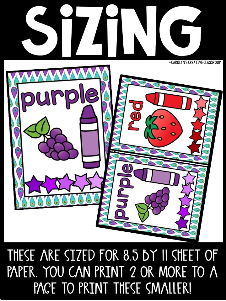 Peacock Color Posters | Classroom Decor - Image 2