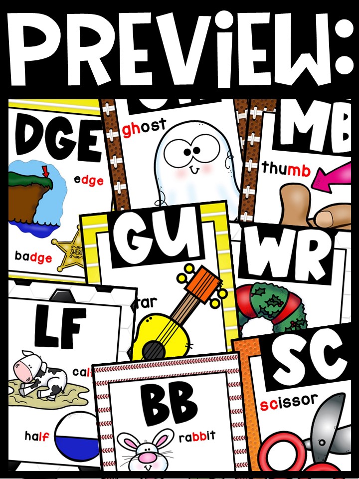 Sports Digraph Posters - Sound Wall Digraphs - Image 3