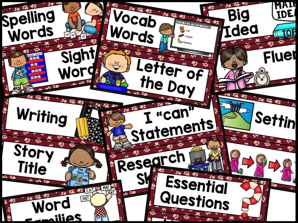 Lion 4 Reading Focus Wall and Banner - Image 3