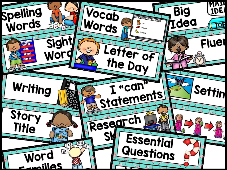 Flamingo 2 Reading Focus Wall and Banner - Image 3