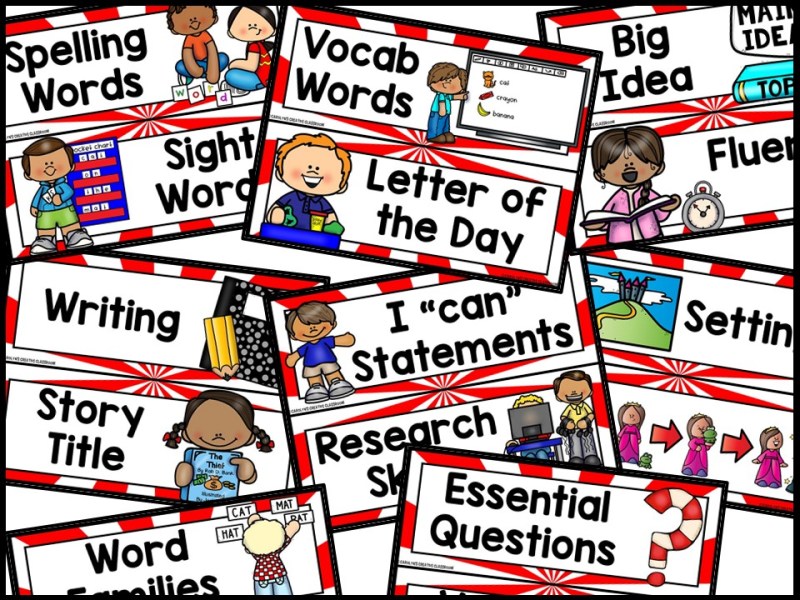 Circus 3 Reading Focus Wall and Banner