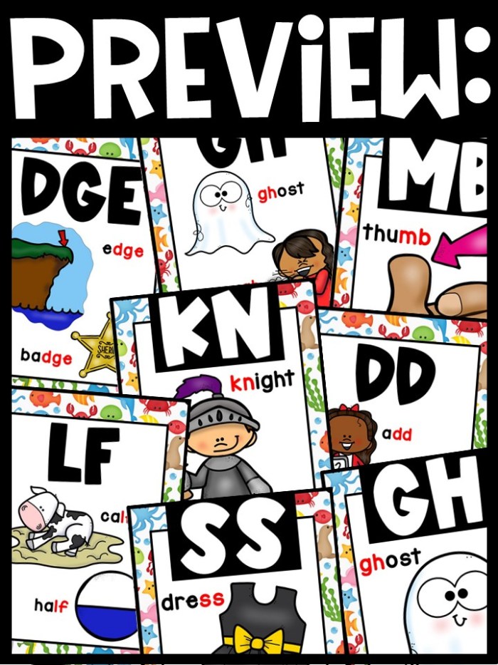 Ocean 3 Digraph Posters – Sound Wall Digraphs