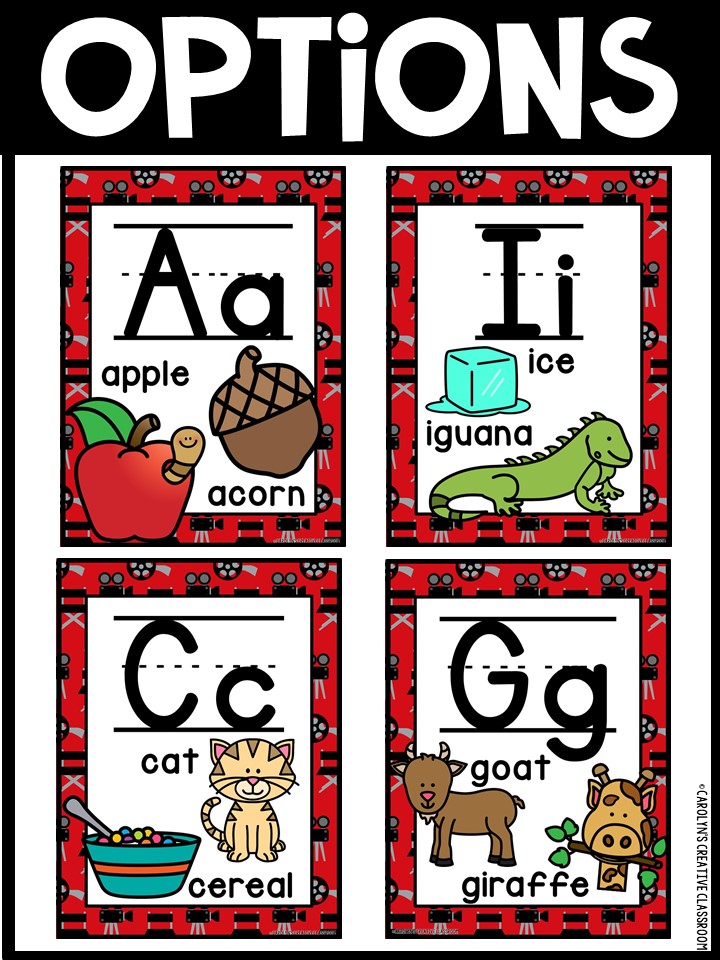 Alphabet Posters - Hollywood 2 Décor - Image 3