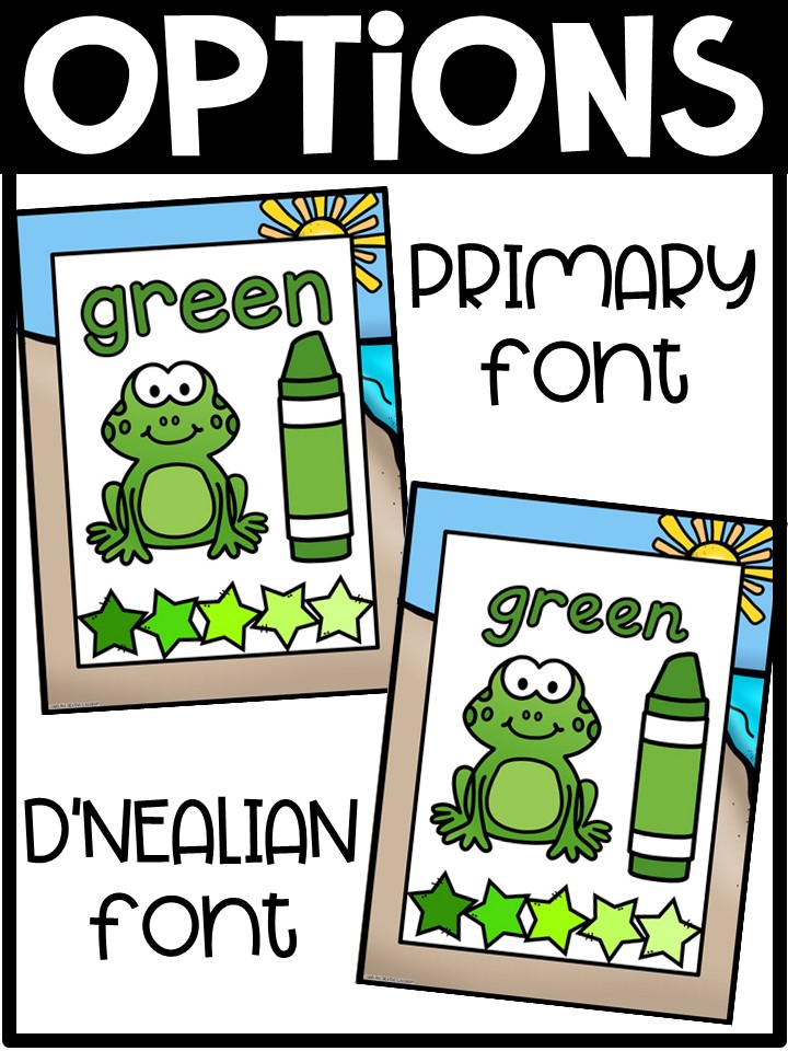 Beach Color Posters | Classroom Decor - Image 3