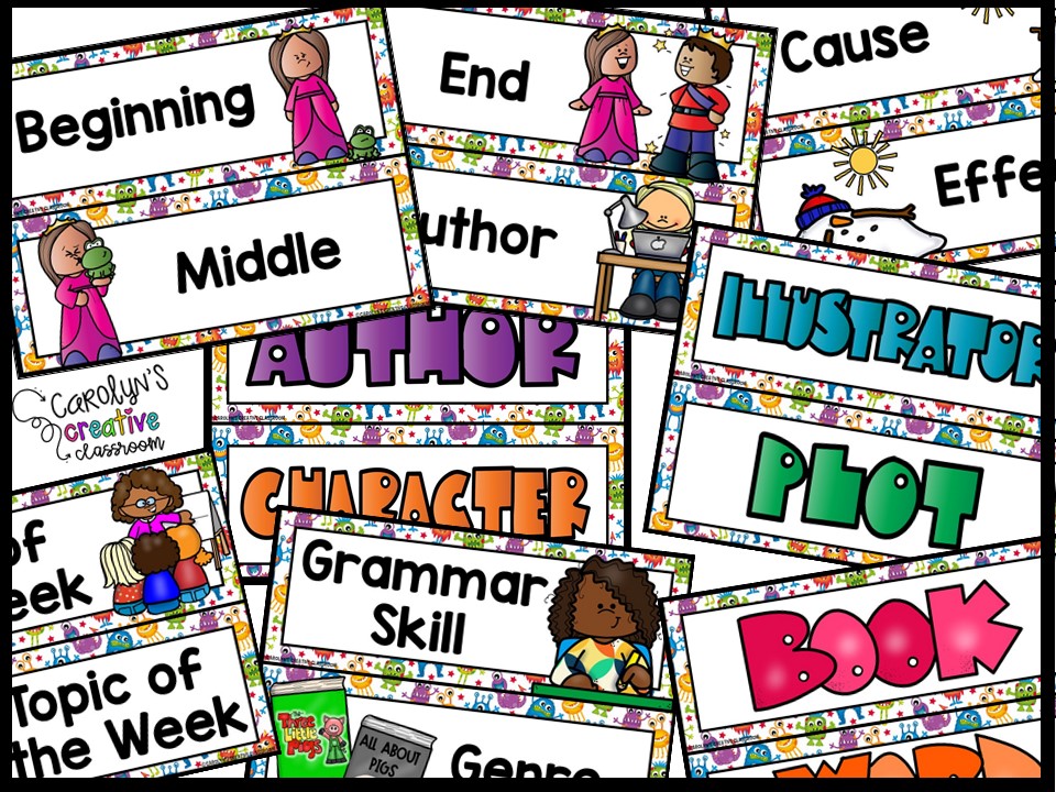 Monster 2 Reading Focus Wall and Banner - Image 4
