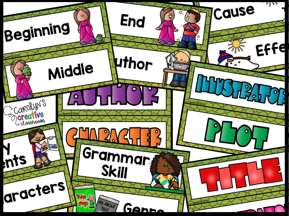 Dinosaur Reading Focus Wall and Banner - Image 4