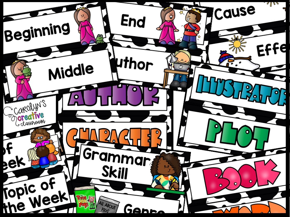 Cowboy 5 Reading Focus Wall and Banner - Image 4