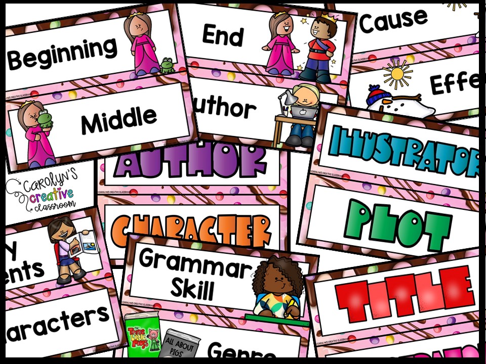 Candyland 1 Reading Focus Wall and Banner - Image 4