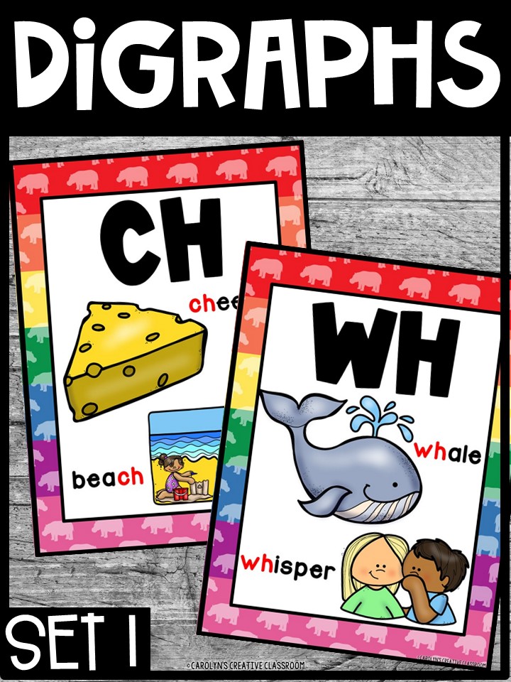 Hippo Digraph Posters - Sound Wall Digraphs - Image 4