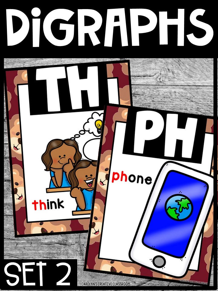 Lion 5 Digraph Posters - Sound Wall Digraphs - Image 5