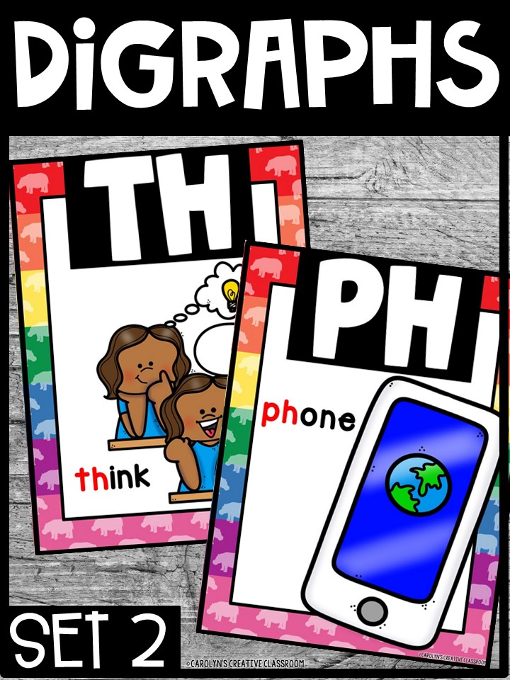 Hippo Digraph Posters - Sound Wall Digraphs - Image 5