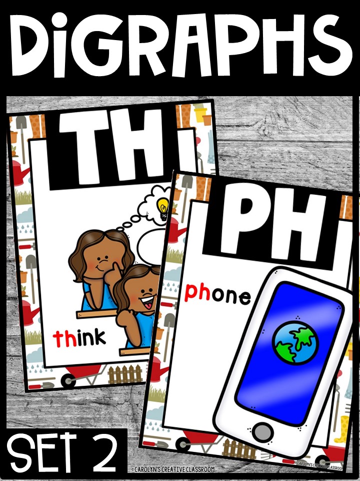 Garden Digraph Posters - Sound Wall Digraphs - Image 5